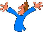 Man praising