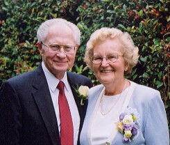 Dad and Mari on the wedding day
