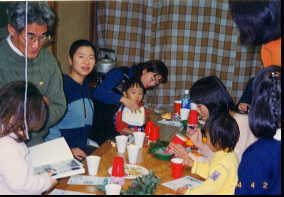 Rainbow Club Christmas party 2000