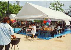 Music and BBQ Party in the park